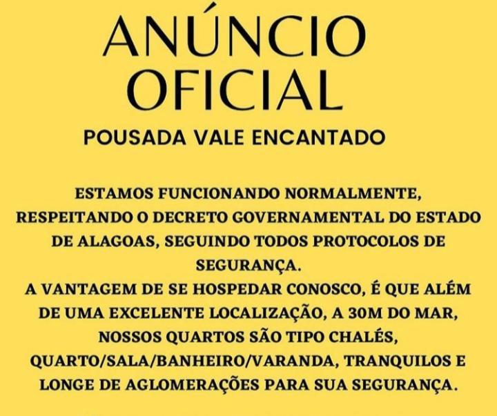Pousada Vale Encantado Sao Miguel dos Milagres Exterior photo